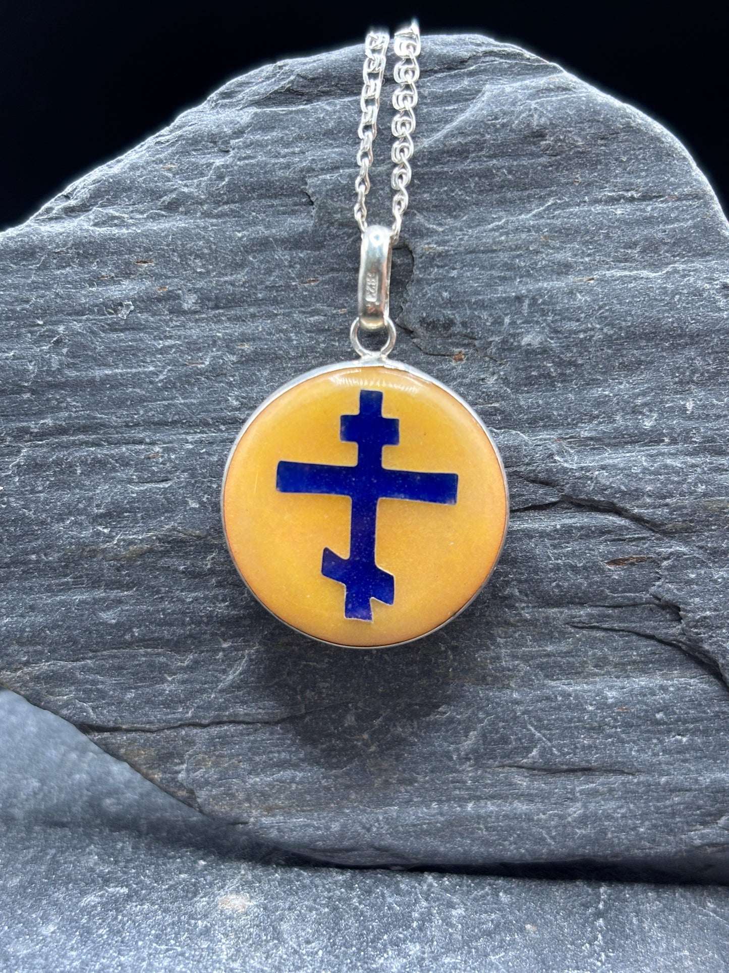 Kahepoolne ripats "Jeesus Kristus, Päästja"