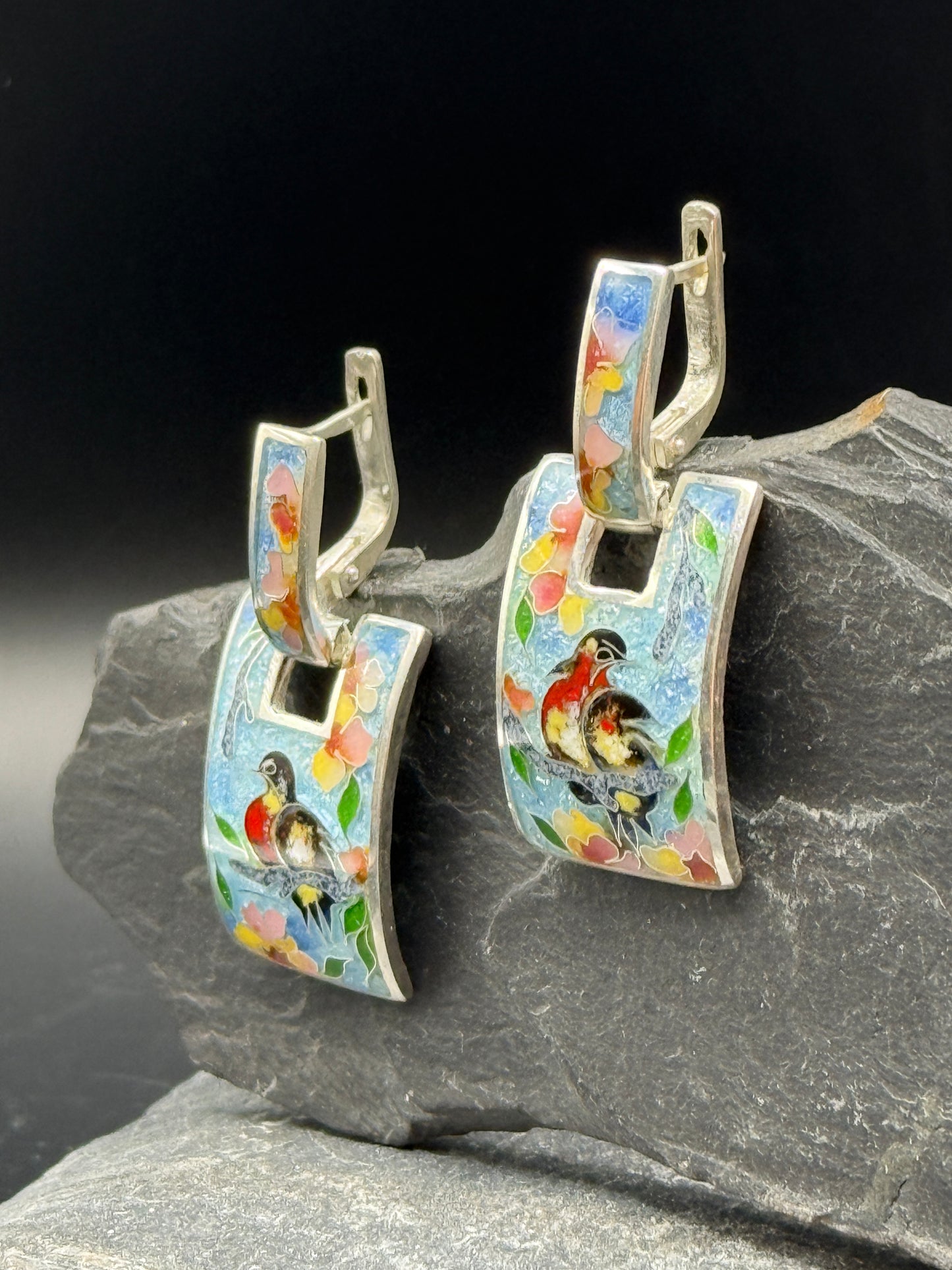 Earrings "A song of two"