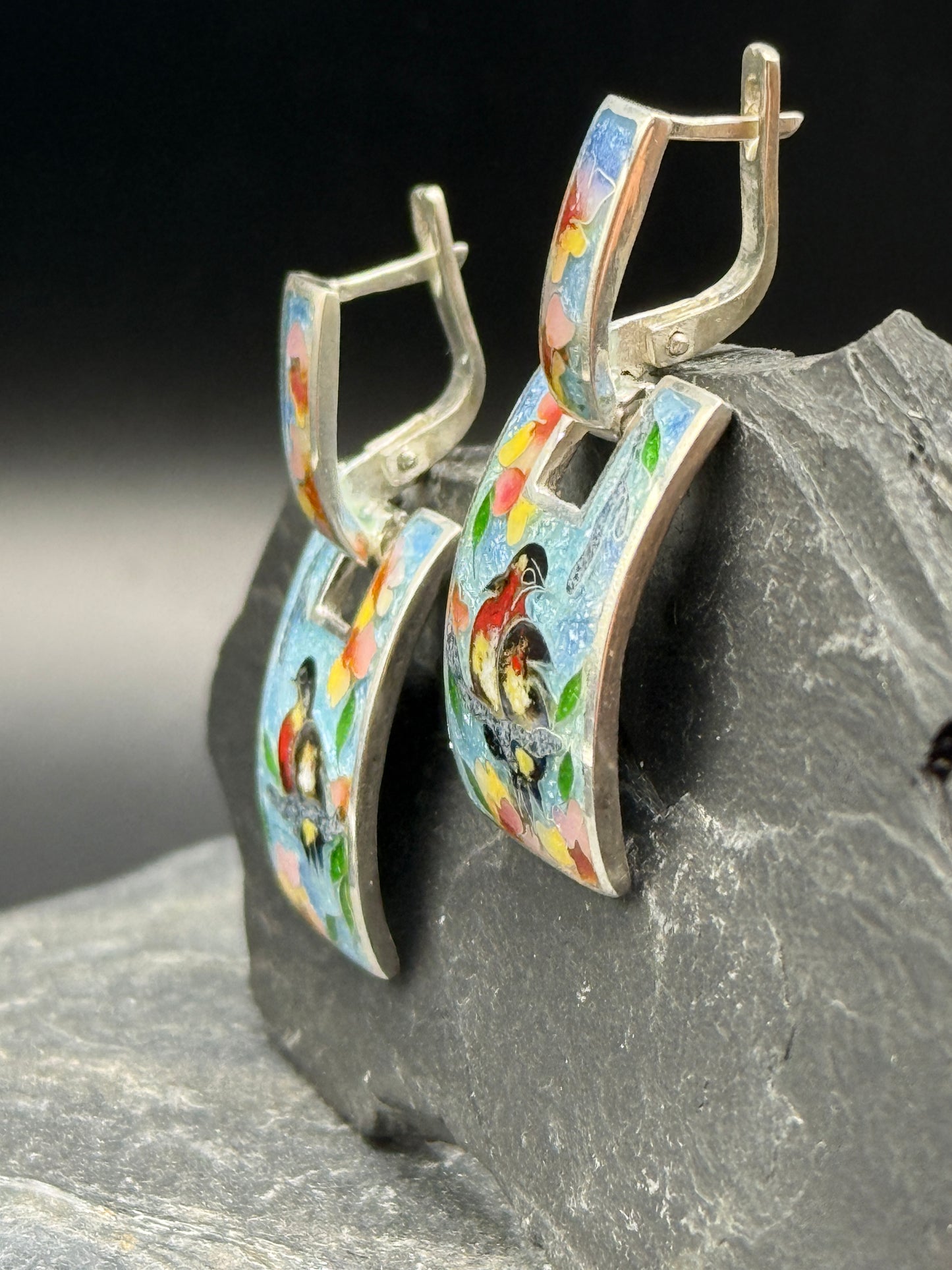 Earrings "A song of two"