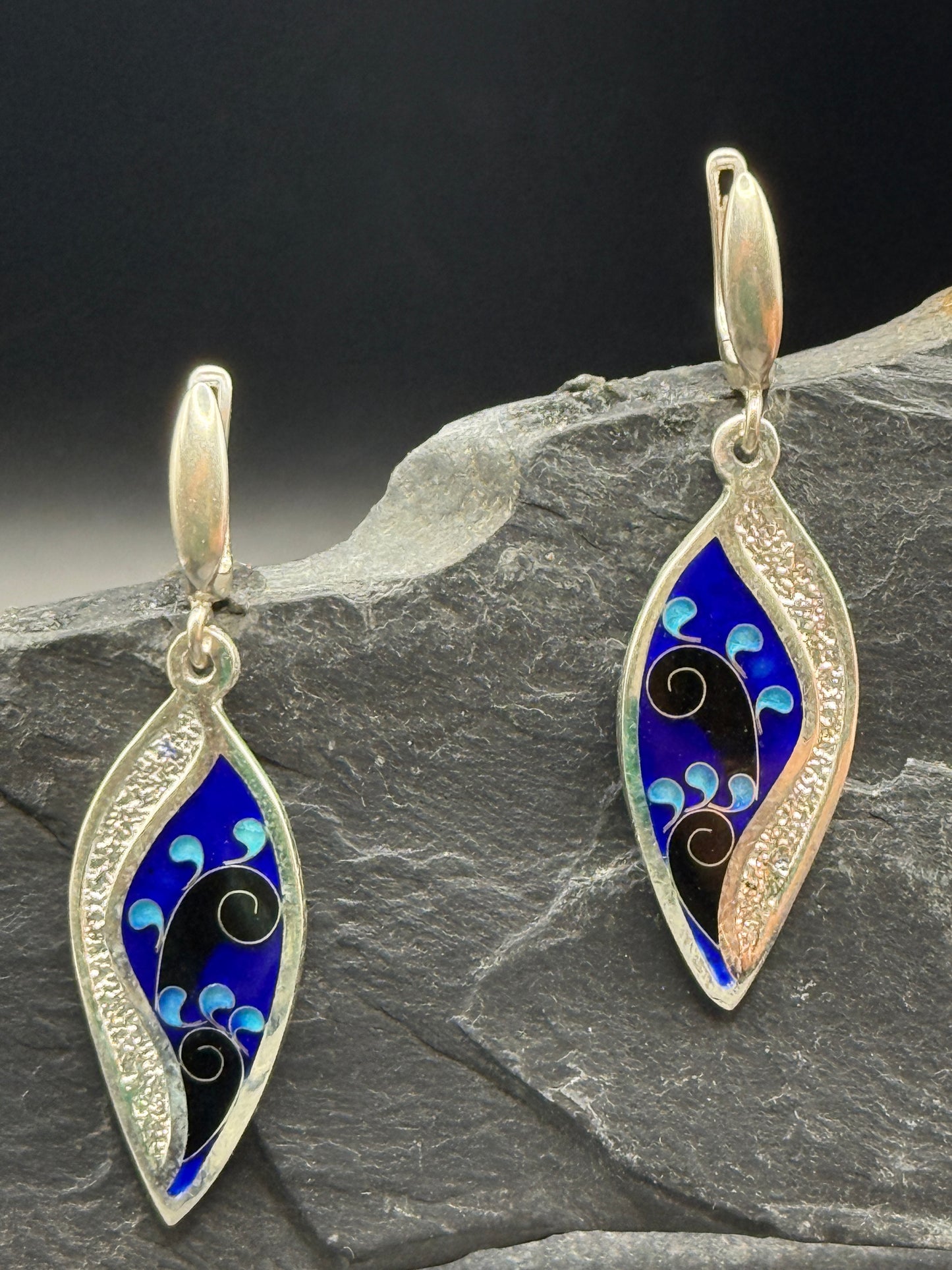 Set "Blue Enamel"