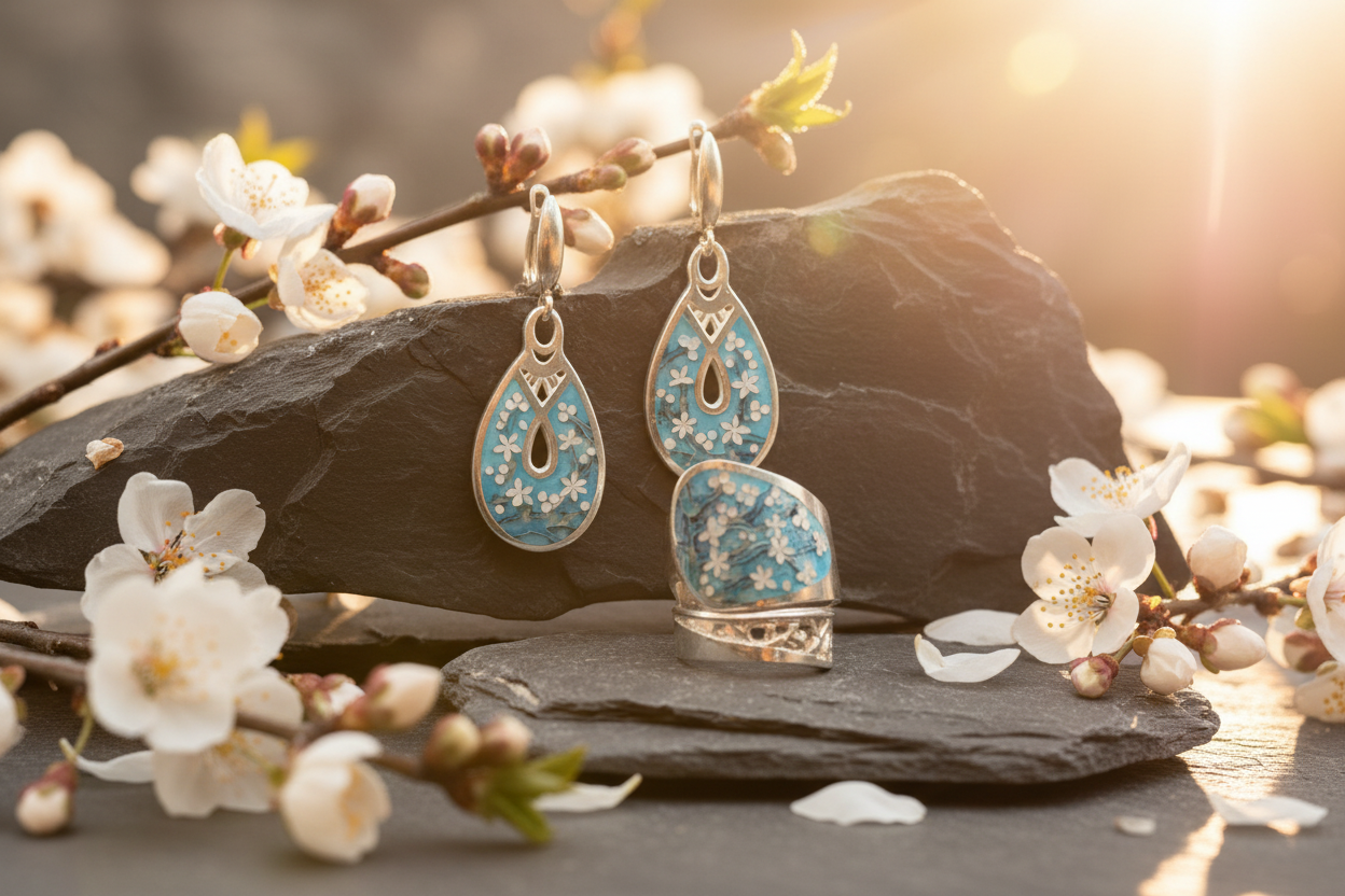 Комплект «Цветущие ветки миндаля»