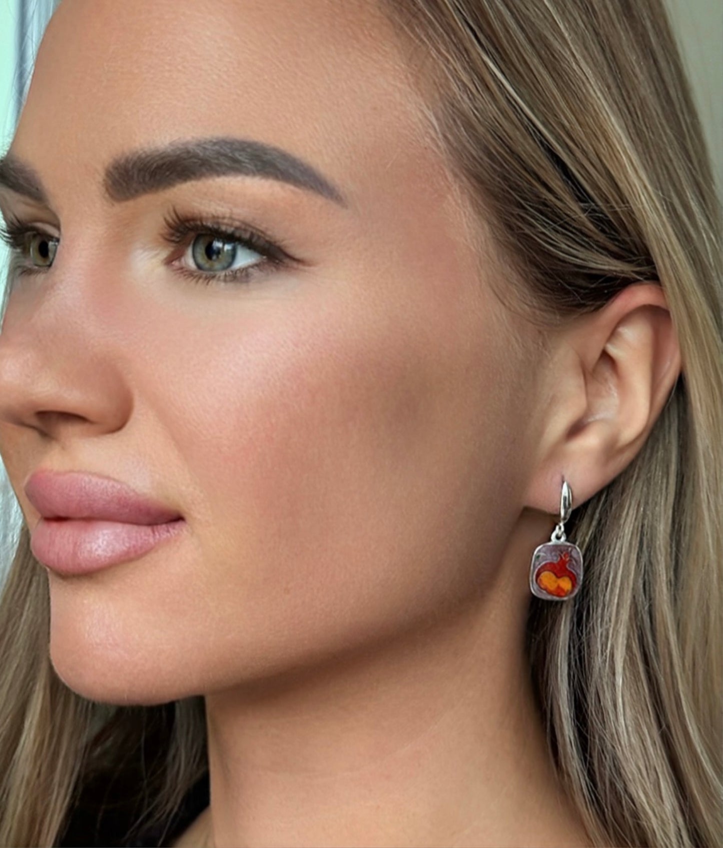 Серьги «Гранат»