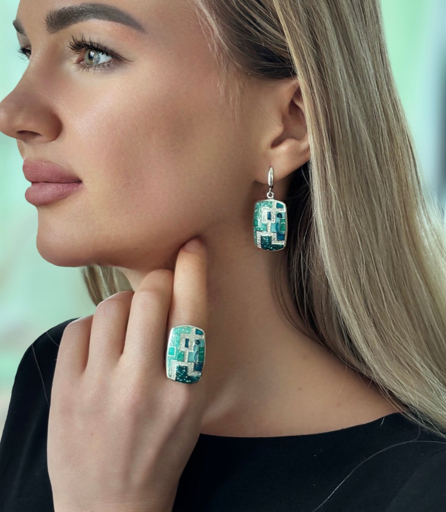 Set "Turquoise Shine"
