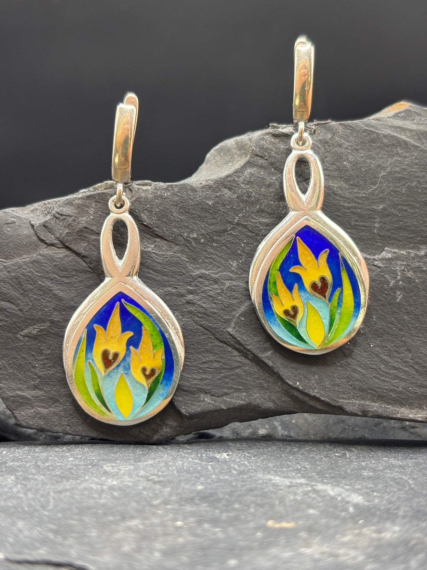 Earrings "Golden Bloom Earrings"