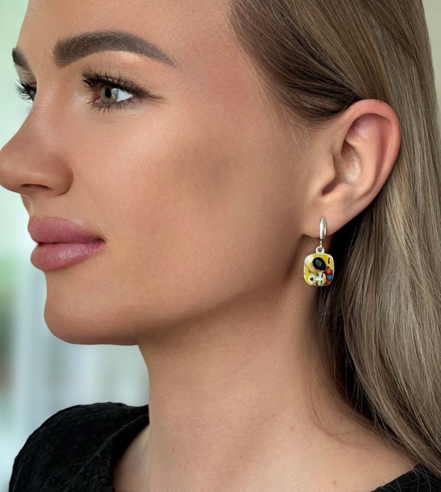 Earrings "The Kiss"