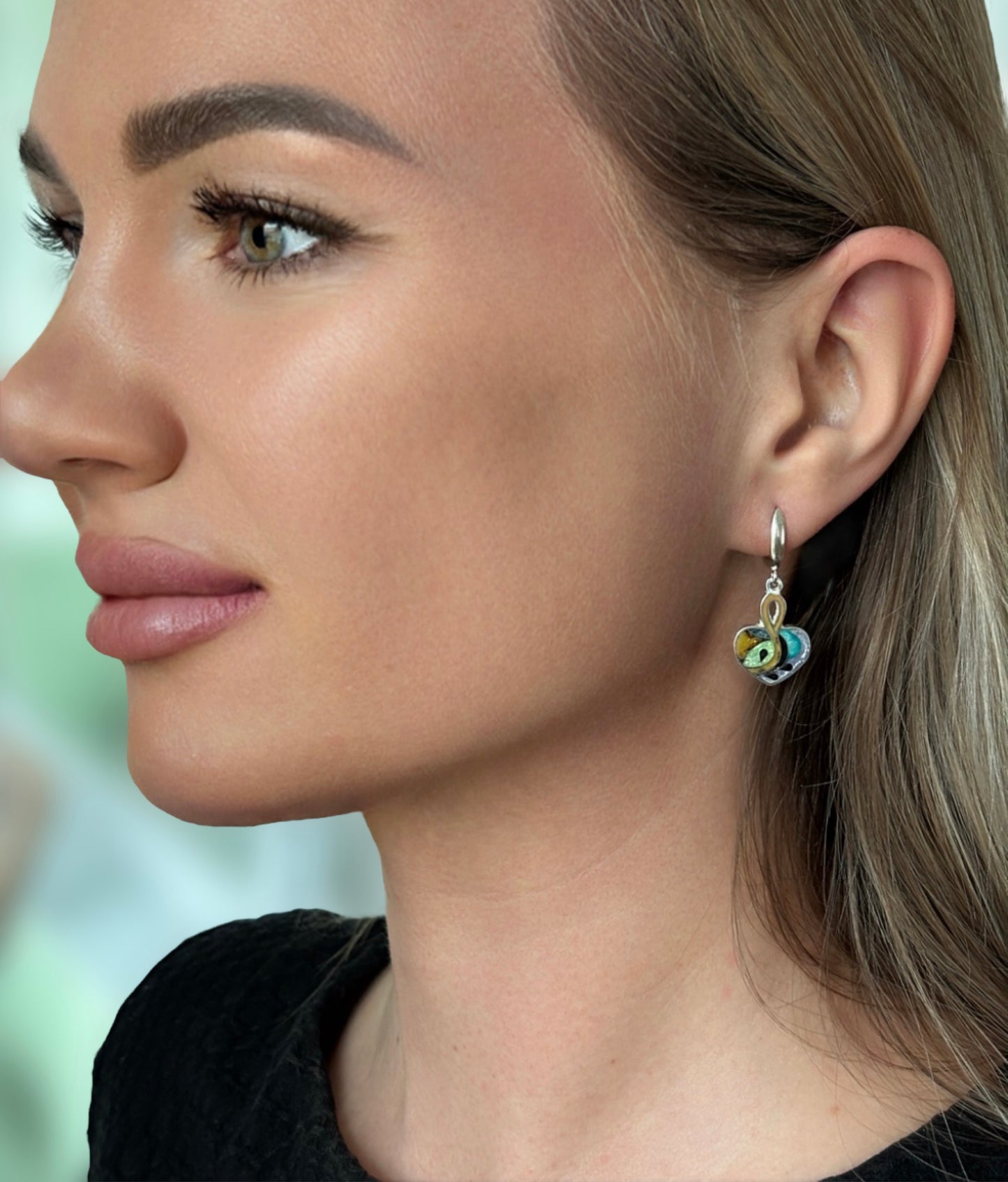 Kõrvarõngad "Treble Heart Earrings"
