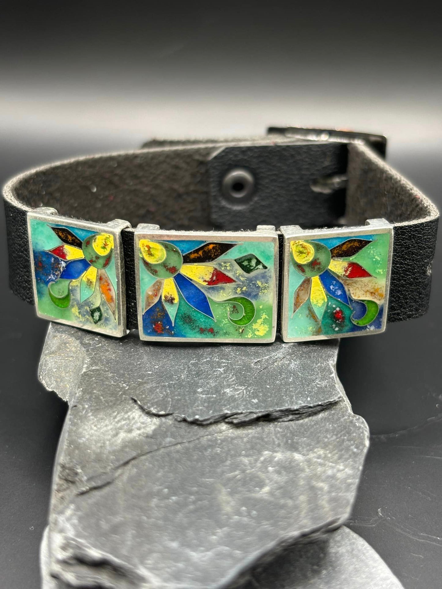 Bracelet "Abstraction Leaves"