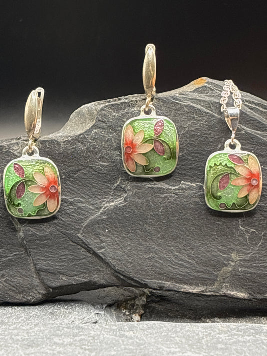 Set "Pastel Floral"