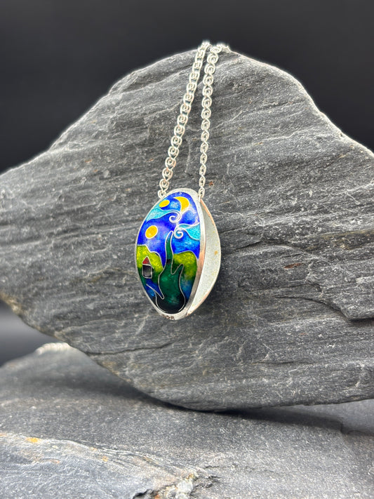 Pendant " Starry Night"