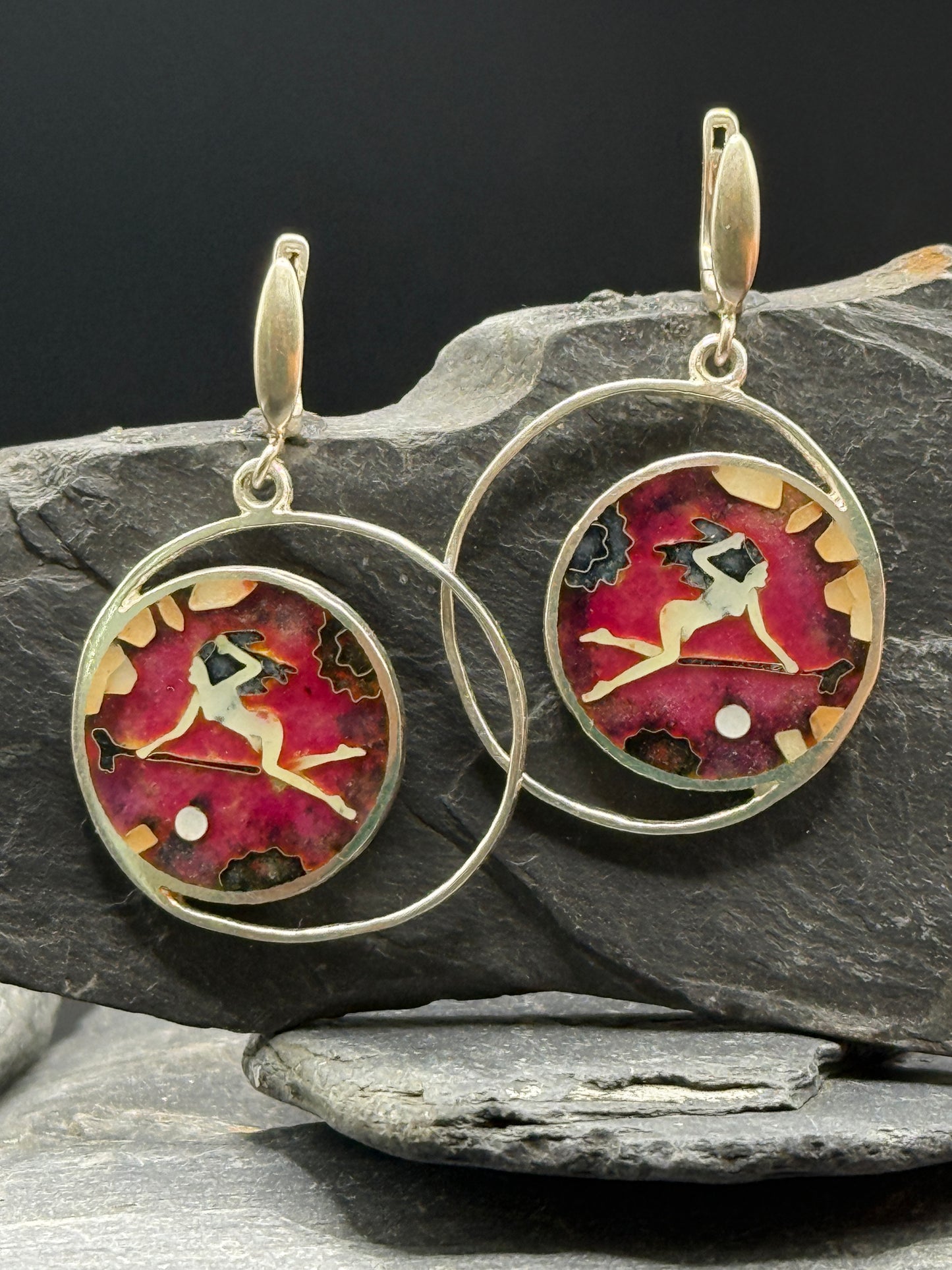Earrings "Margarita"