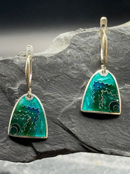 Earrings “Forest Echo”