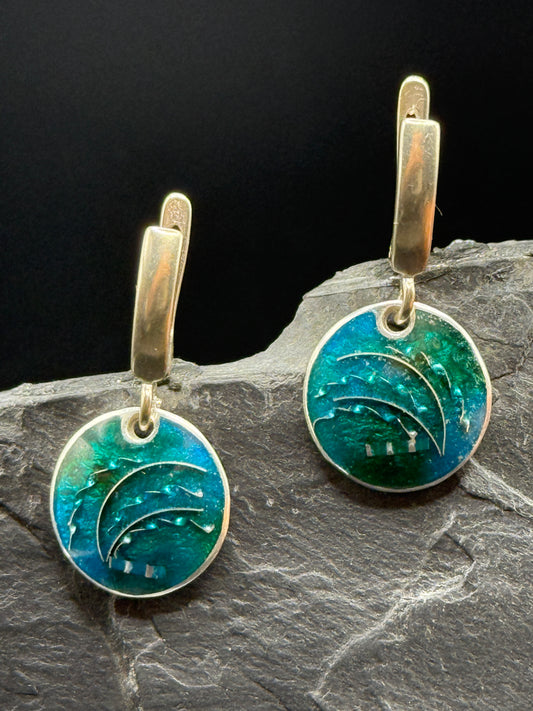 Earrings “Ocean Breeze”