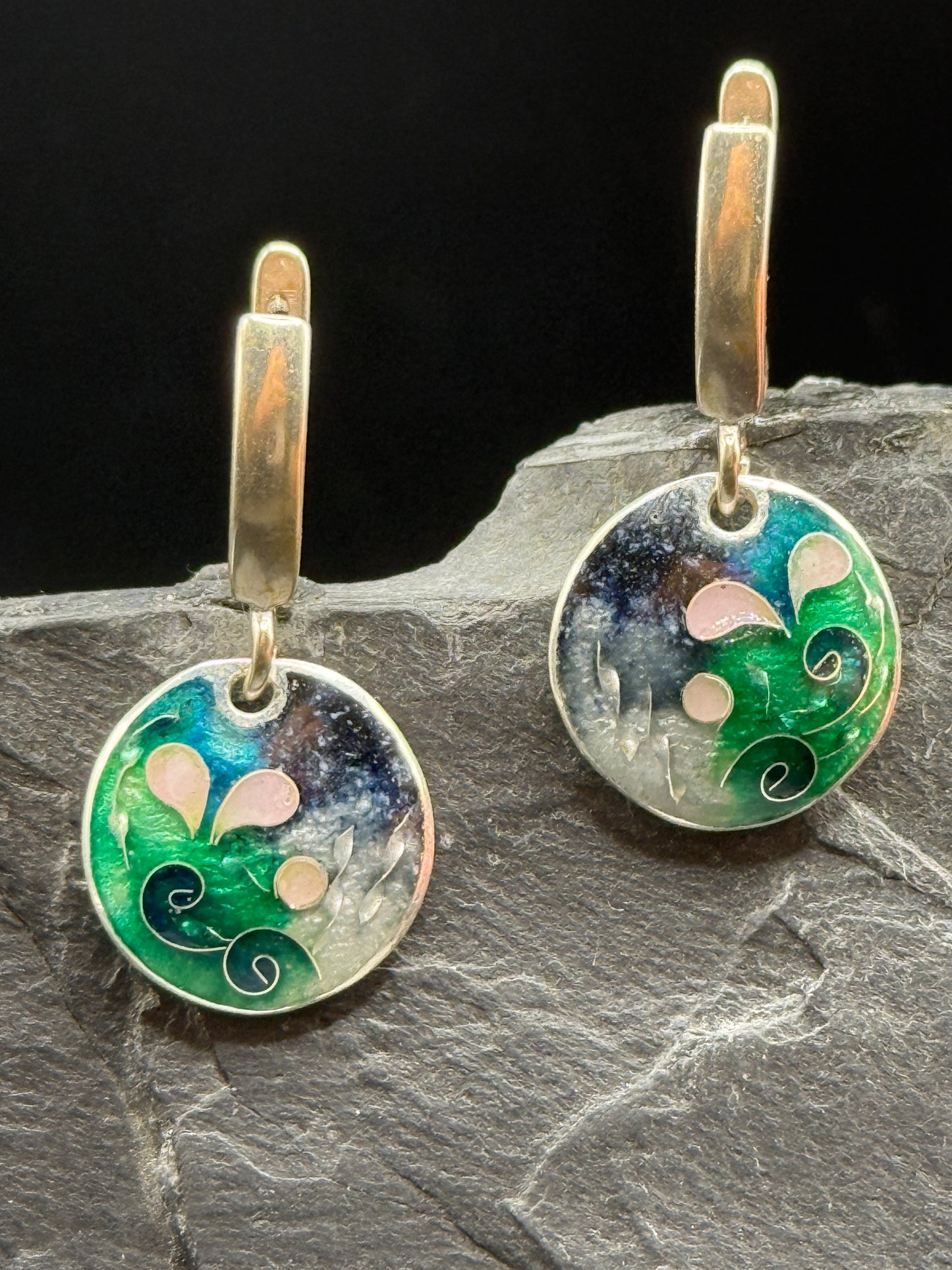 Earrings “Garden Night”
