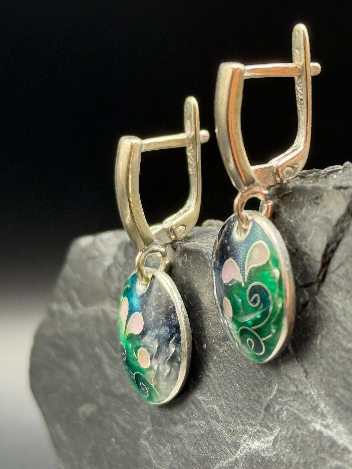 Earrings “Garden Night”