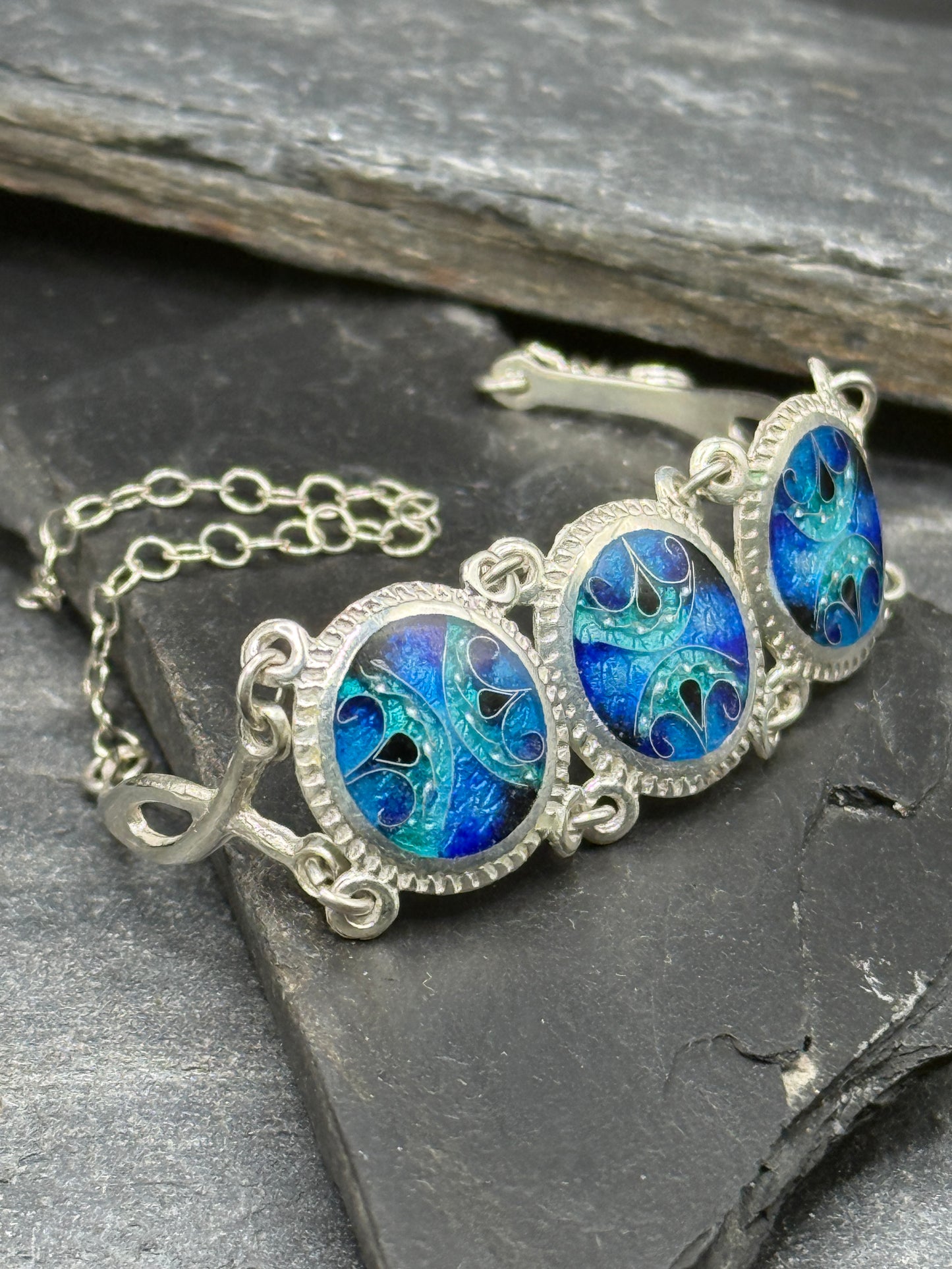 Bracelet "Sea Abstraction"