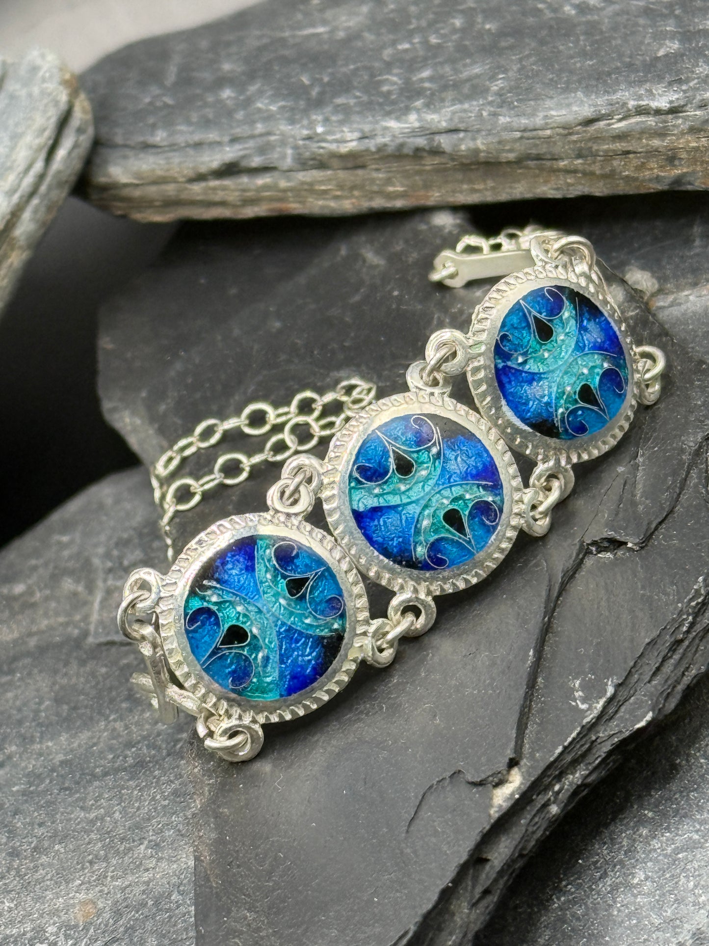 Bracelet "Sea Abstraction"