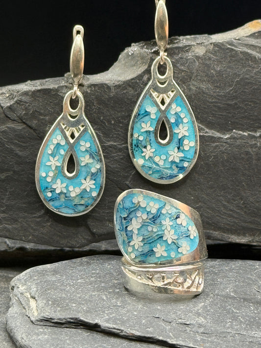 Set “Blossoming Branches of Almonds”