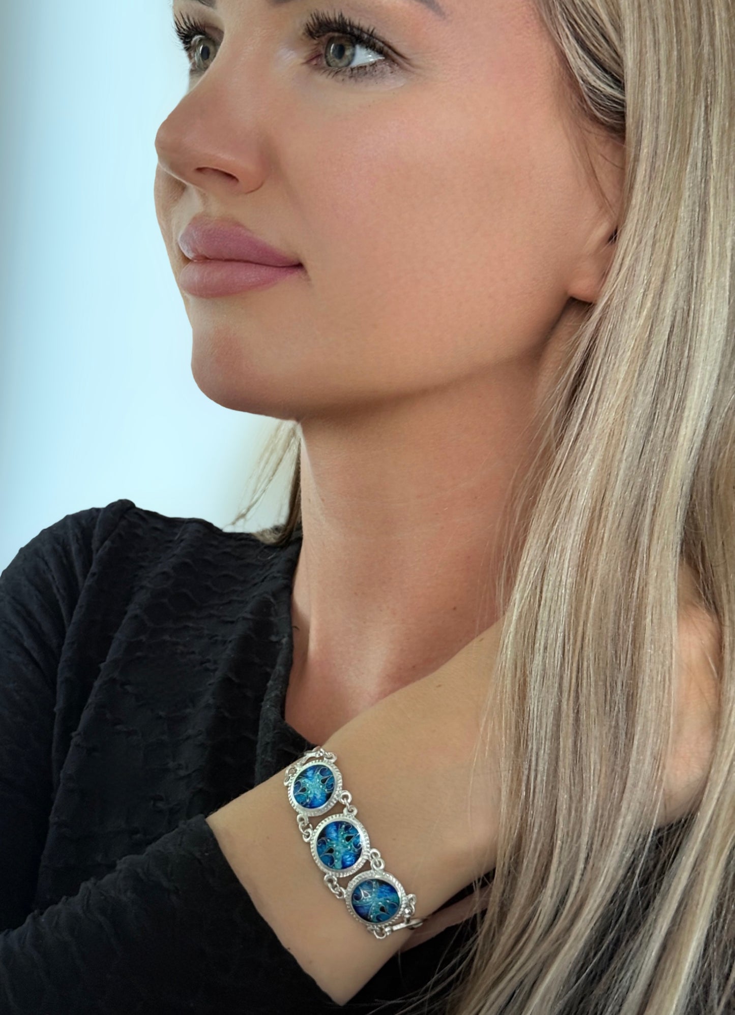 Bracelet "Sea Abstraction"