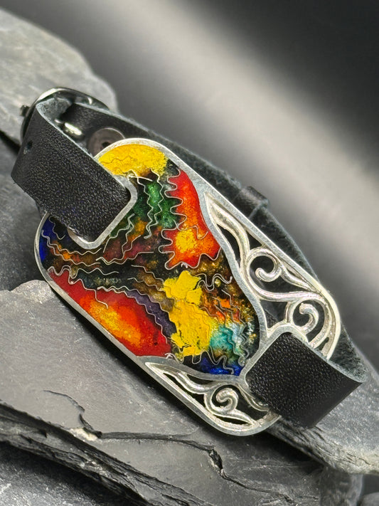 Bracelet  "View from the Rose Garden"