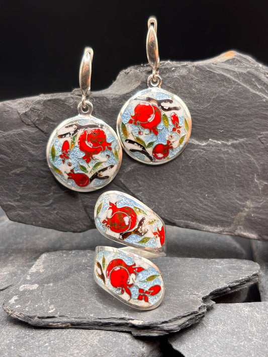 Set “Winter Pomegranate”