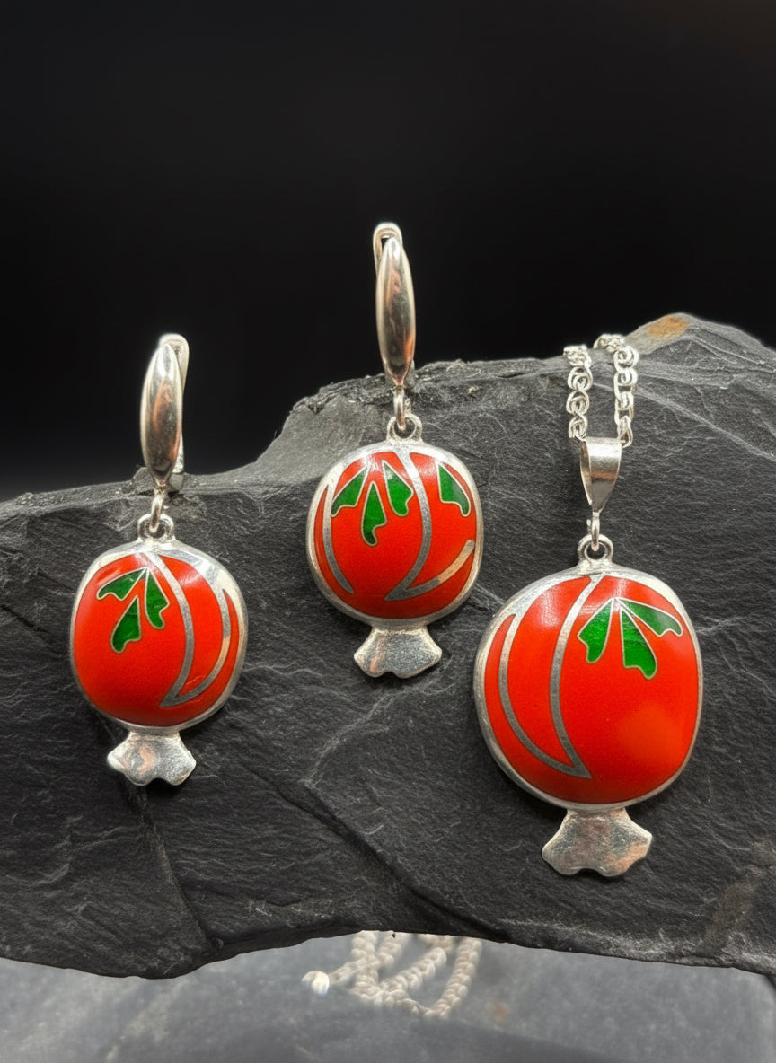 Set “Pomegranate Glow”