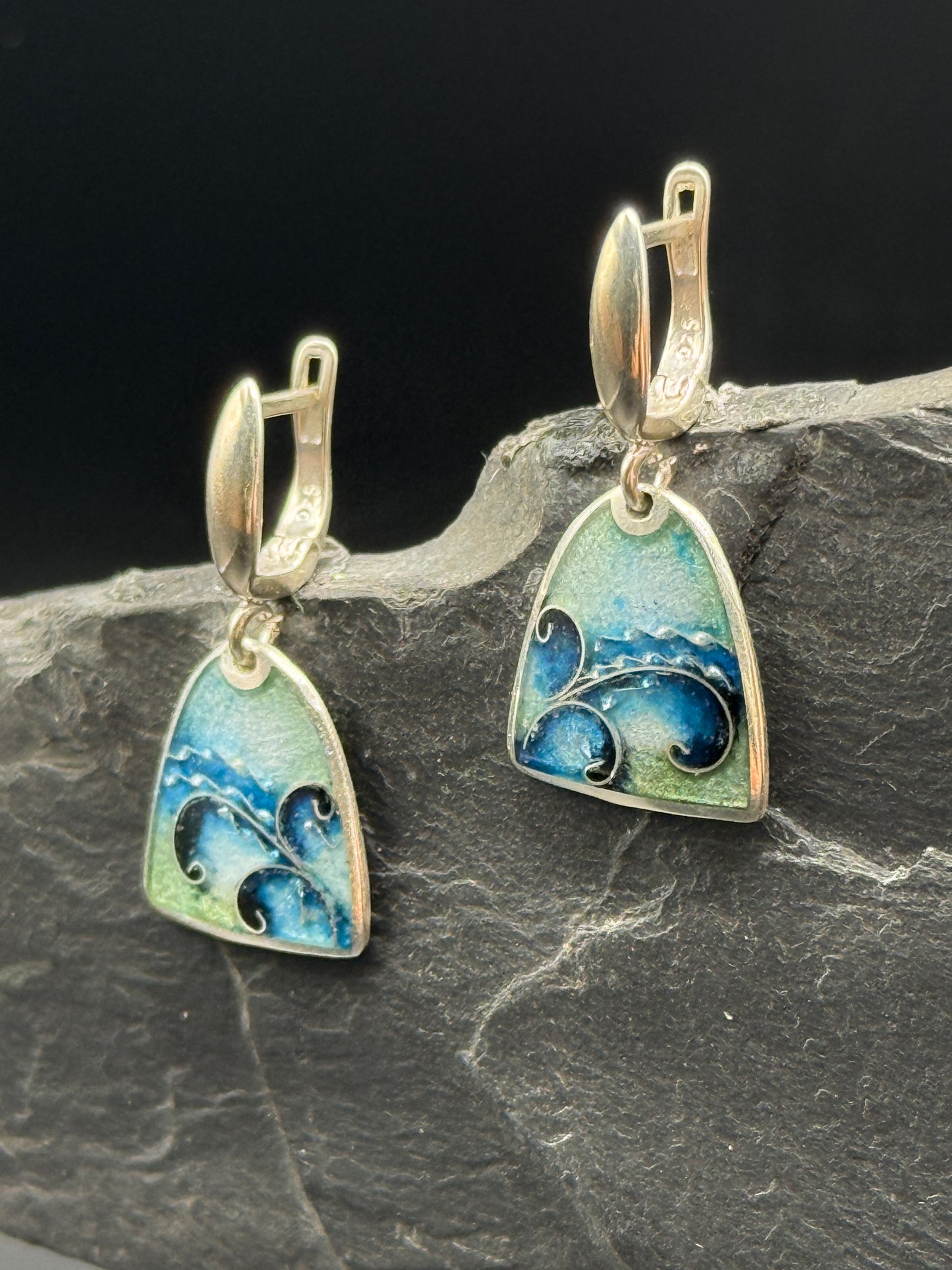 Серьги «Шепот моря»