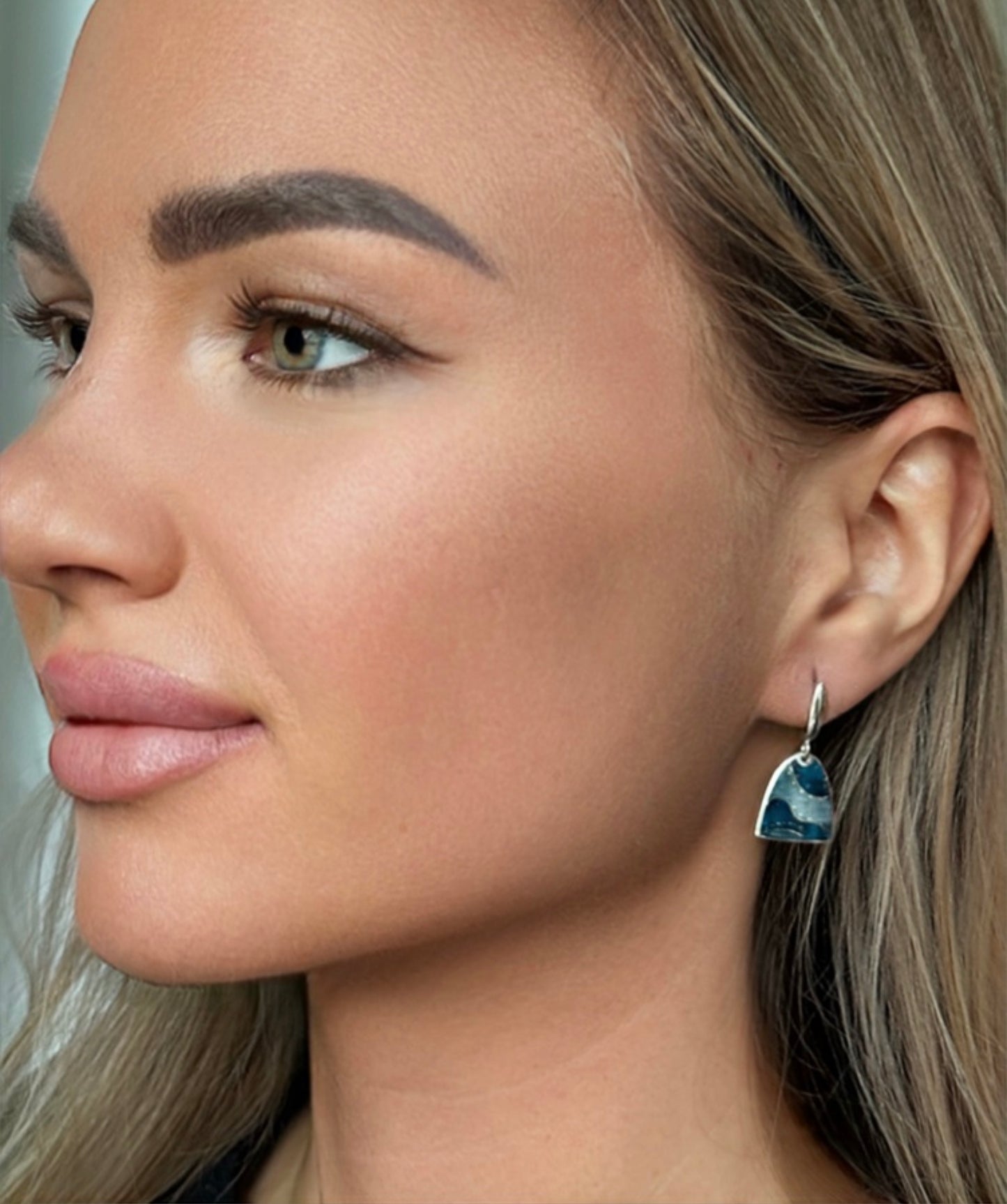 Серьги «Шепот моря»