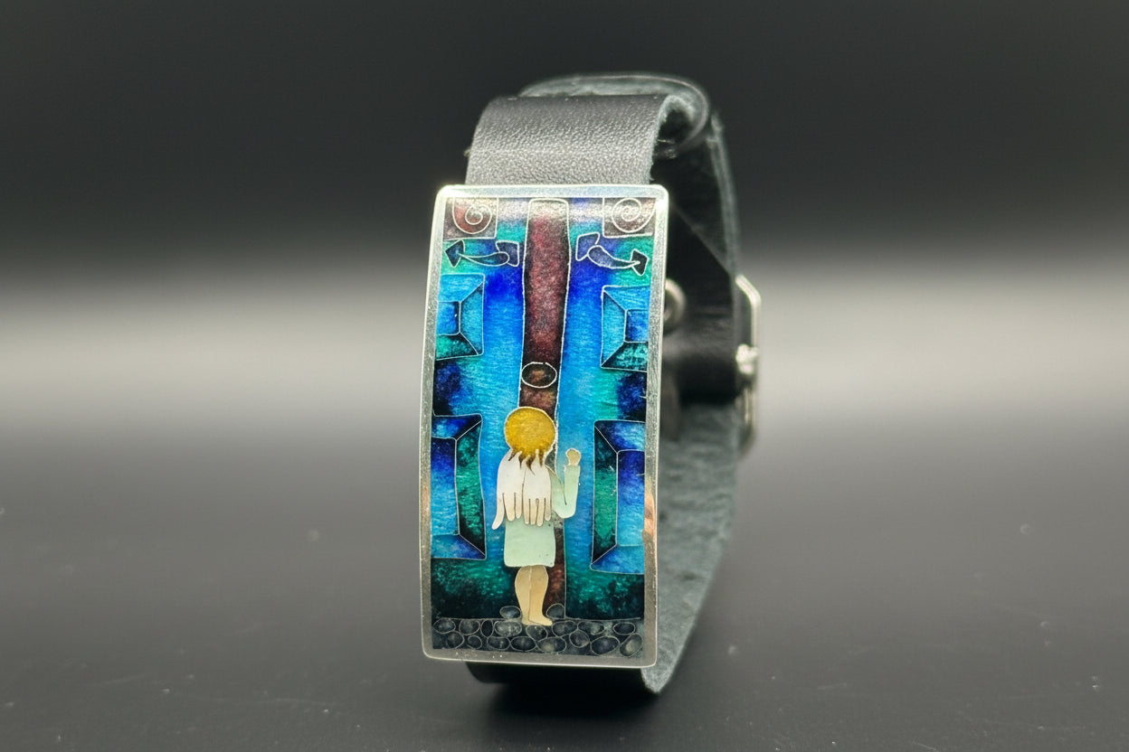 Käevõru “Püha vaikus” – Minanqari hõbe ja email