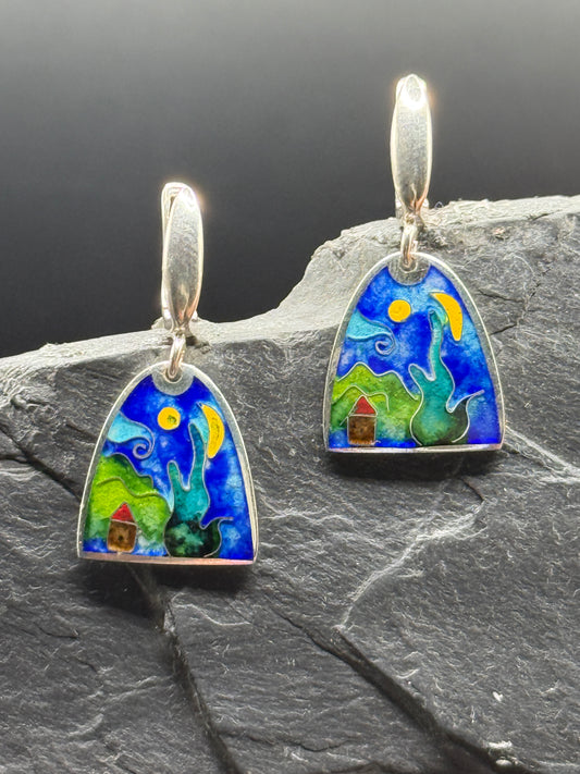 Kõrvarõngad "Starry Night"