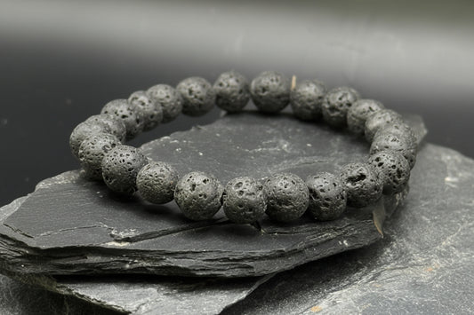 Lava Stone Bracelet – Natural Volcanic Energy