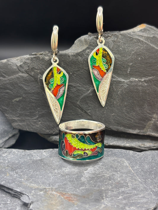 Set “Fire and Leaves”