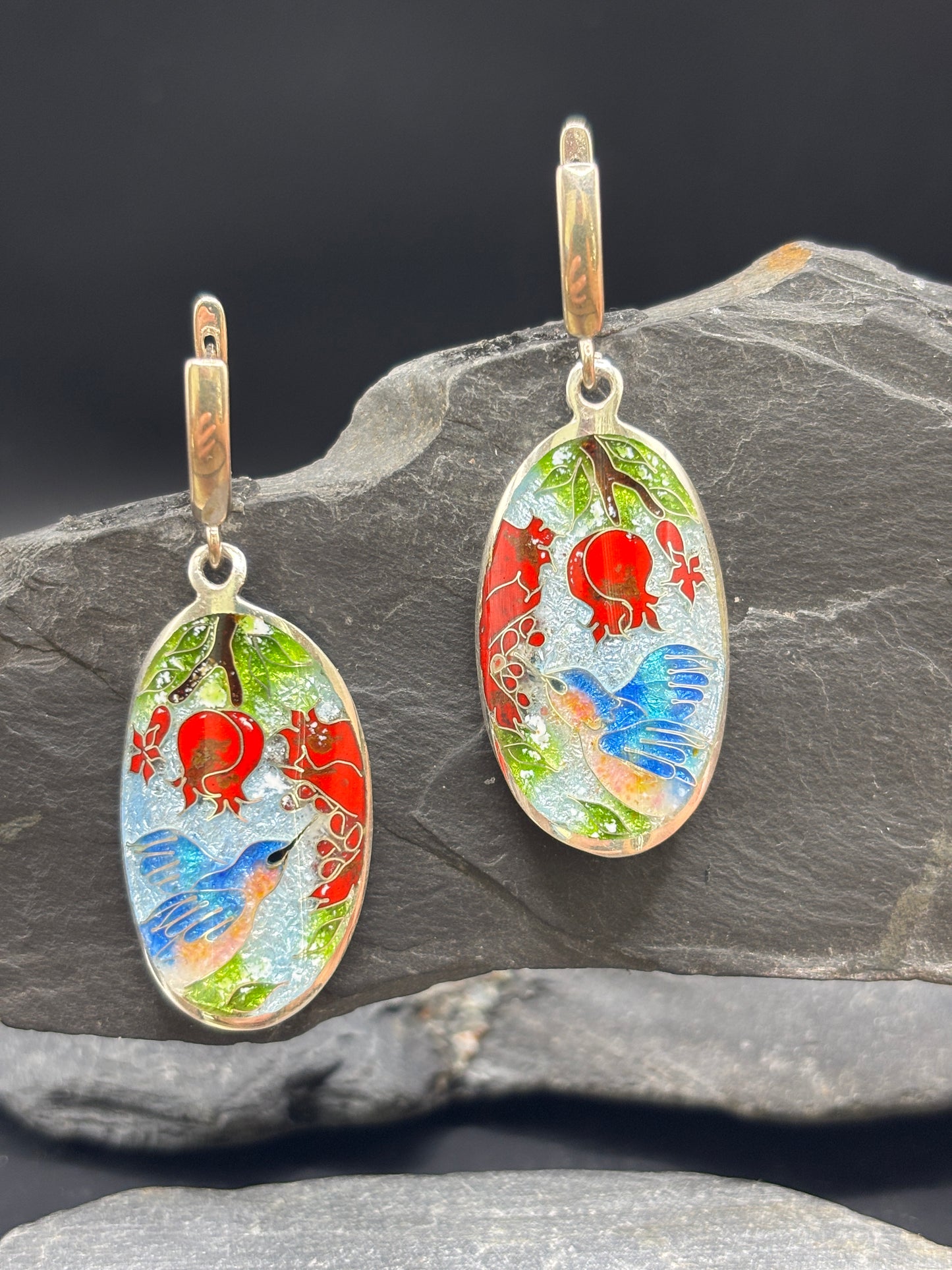 Earrings "Wings of Abundance"