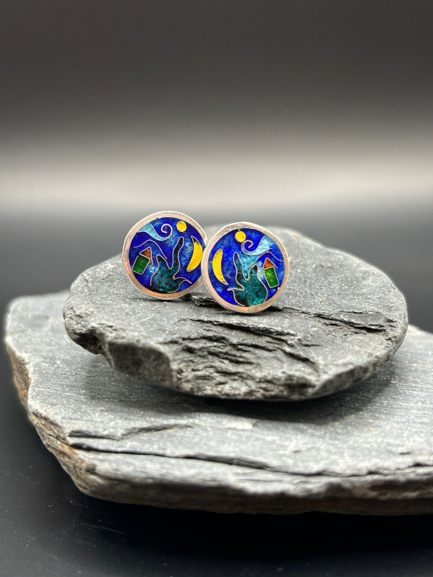 Earrings " Starry Night"