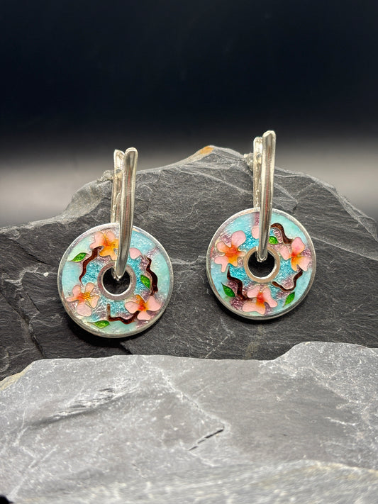 Earrings "Sakura"