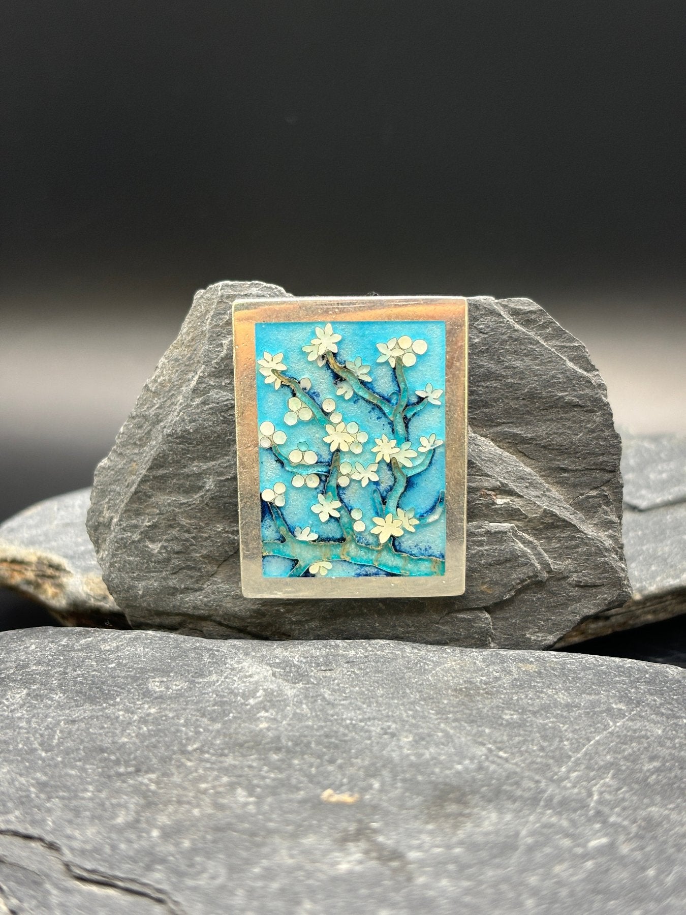 Pendant “Blossoming Branches of Almonds”