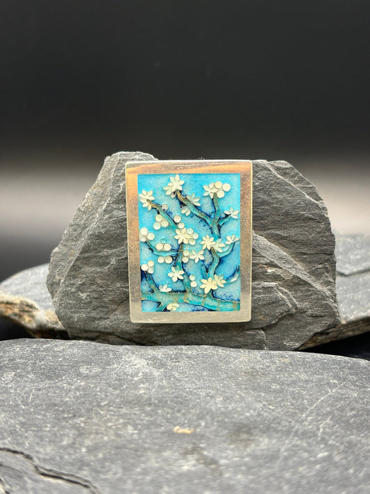 Pendant “Blossoming Branches of Almonds”